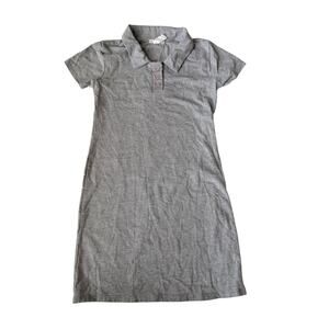 Full Tilt Girls Gray Polo Dress - Size Medium